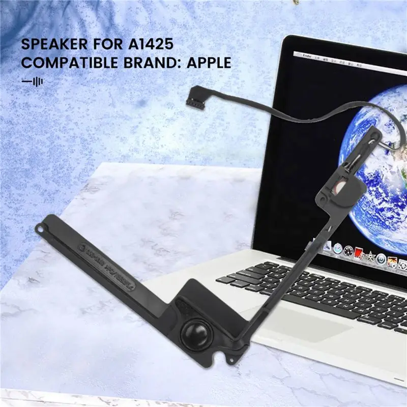 Фото [НОВАЯ АКЦИЯ] Комплект внутренних динамиков (левый и правый) для Apple MacBook Pro Retina 13 дюймов A1425 2012 года №5