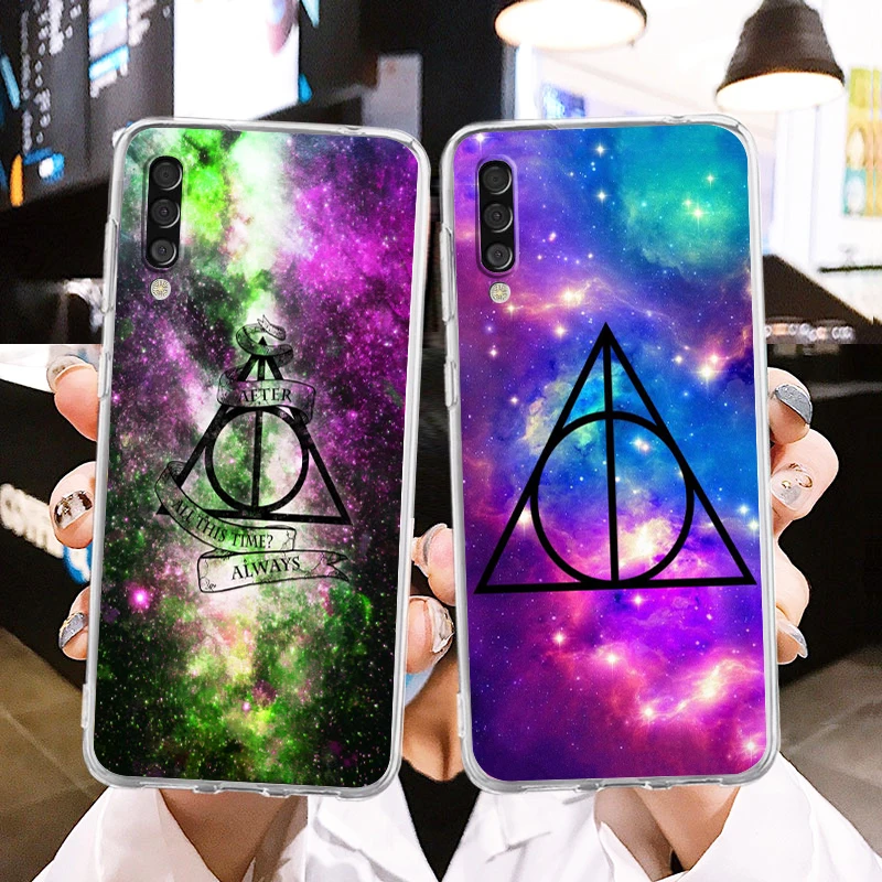 

Movie harry potter starry sky Phone Case For Samsung A73 A72 A71 A53 A52 A51 A42 A32 A23 A22 A21S A13 A12 A03 Transparent