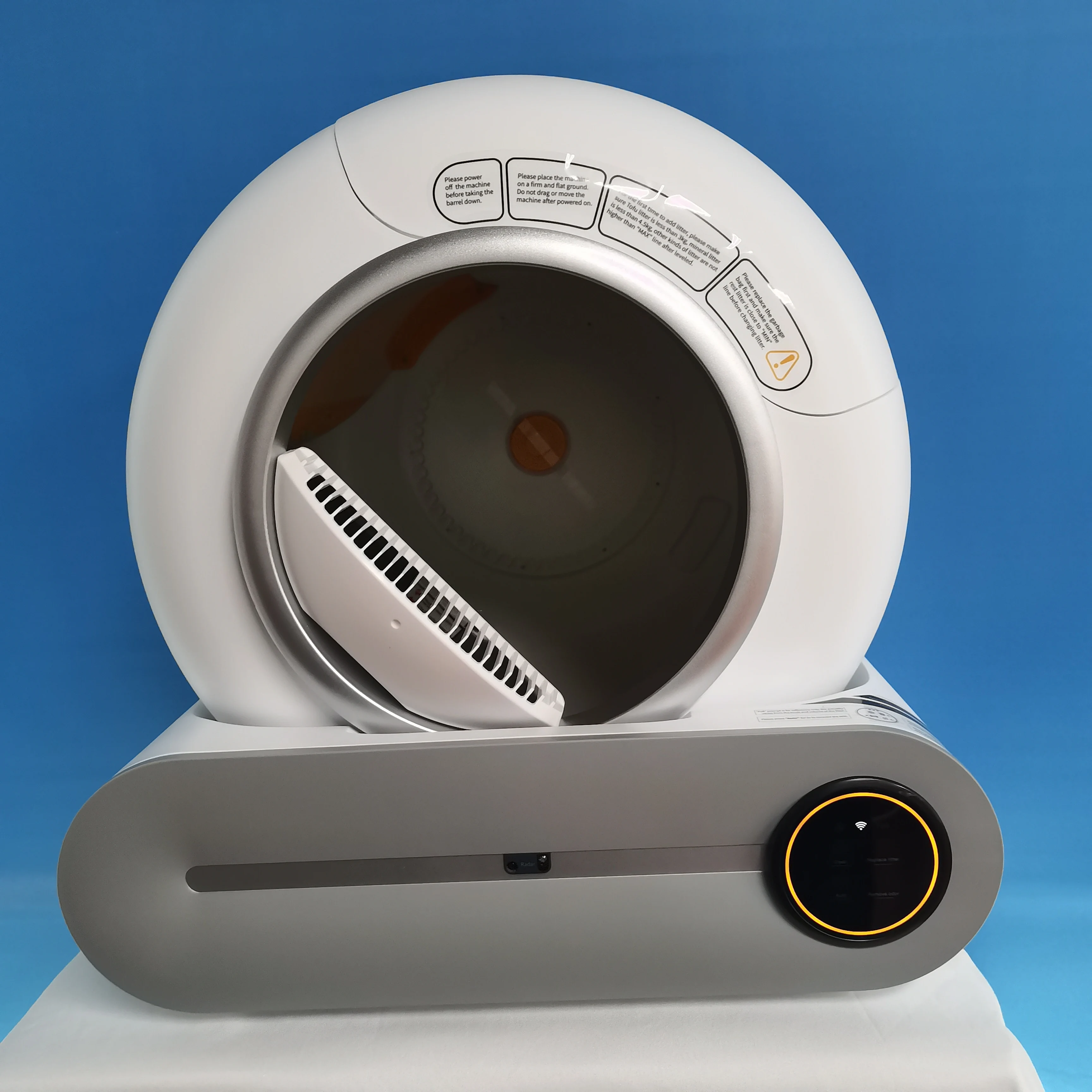 2024 автоматический умный ящик для кошачьего туалета с управлением через