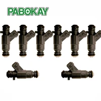 8pieces x 2000 2004 flow matched fuel injector set for audi 4 2 0280155921