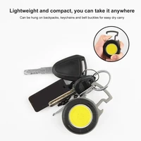 excellent keychain flashlight longer distance portable bbq mini cob pocket flashlight pocket torch mini flashlight