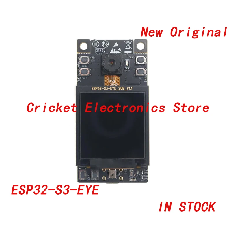 

ESP32-S3-EYE маленького размера AI Dev Bd, Embedded w/ ESP32-S3-WROOM-1-N8R8