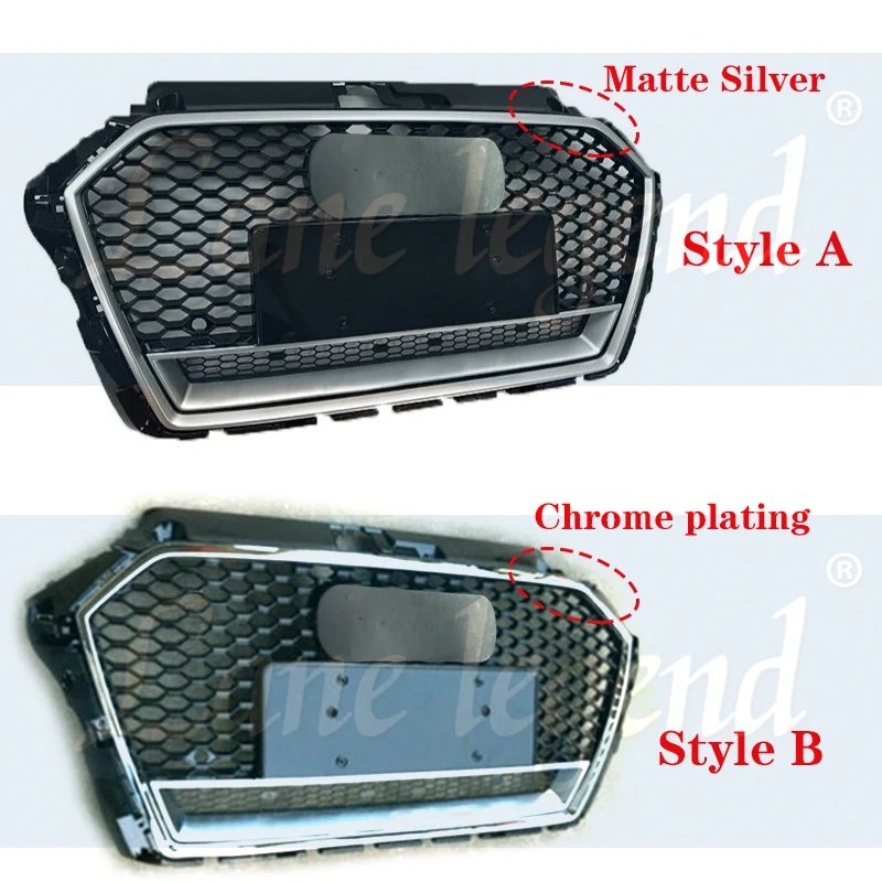 Аксессуары для стайлинга автомобилей пригодные Audi A3/S3 2017 2018 2019 матовый