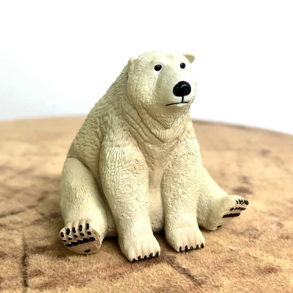 Фото Игрушки KITAN Gashapon, милые круглые вращающиеся животные, планета, толстый слон, крокодил, белый медведь, лось, фигурка героя, игрушки с орнаменто... №3