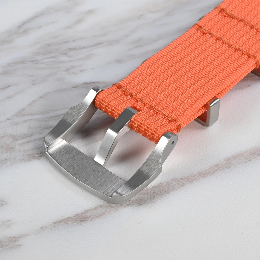 San Martin Nylon Loop Strap For Watch Nato Army Sport Watchband 20mm 22mm Woven 316L Stainless Steel Pin Buckle Correas BD0009