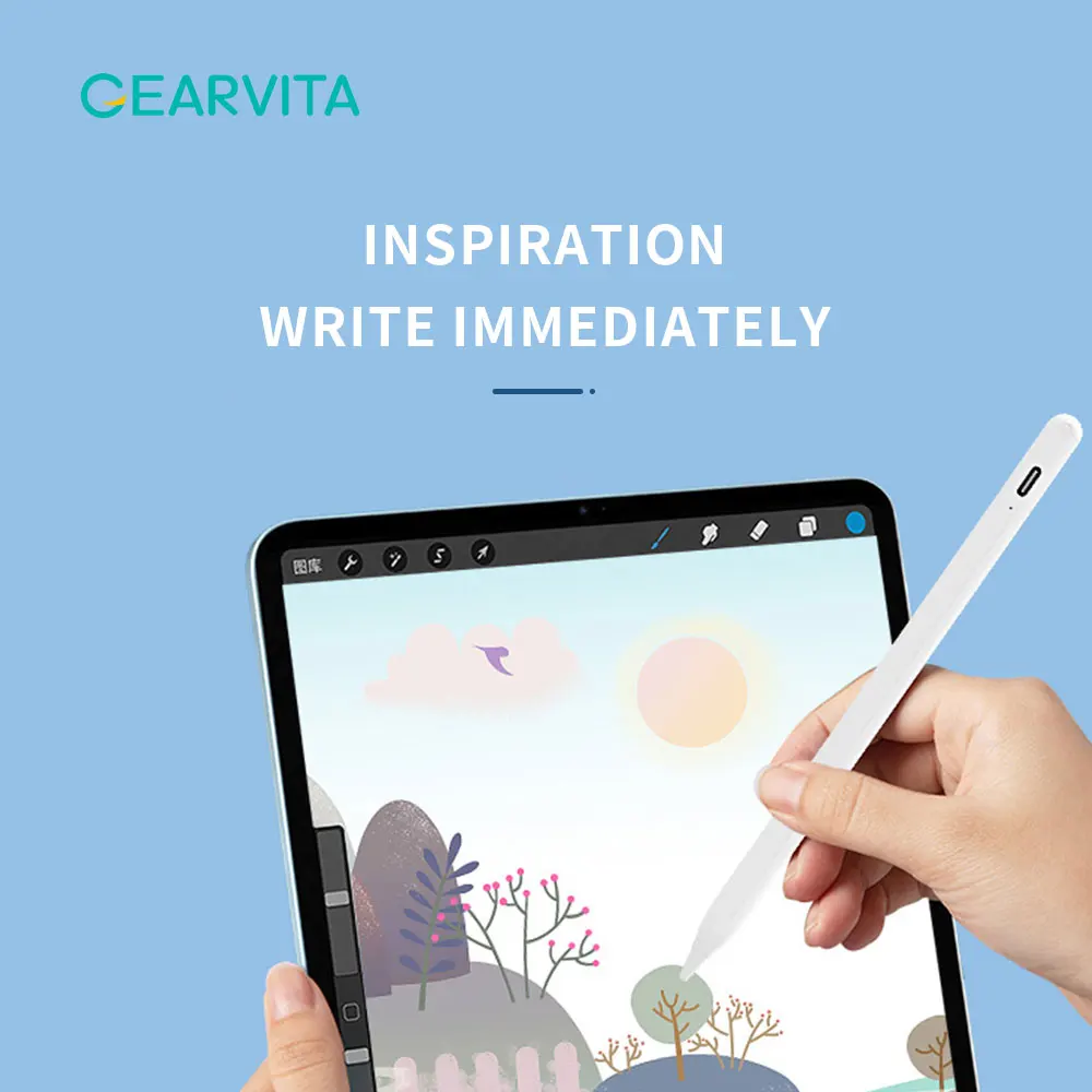 Универсальный емкостный стилус Gearvita для сенсорного экрана смартфона Android iOS