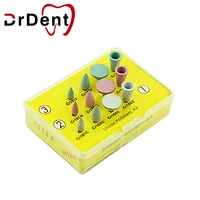 drdent dental porcelainnatural teeth polishing for dentistry against contra angle composite silicone polisher grinding head