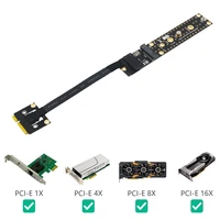 mini pcie male to key m female adapter cable 20cm support m 2 key m ssd 2230224222602280 mini pcie extension cable