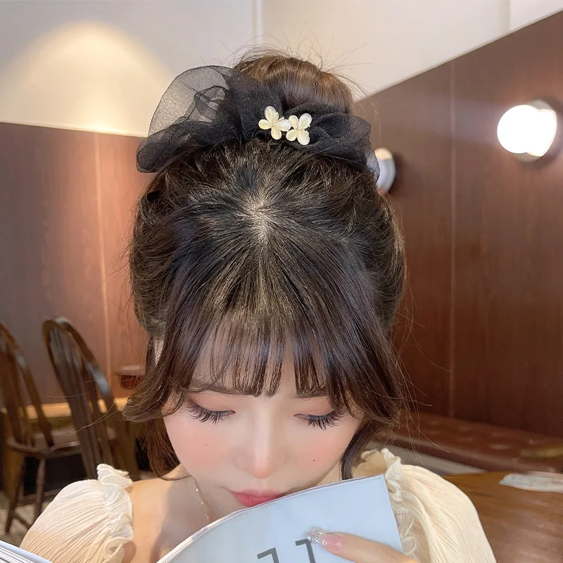 Супер сказочная резинка для волос в виде большого кишечника с бантом кошачий