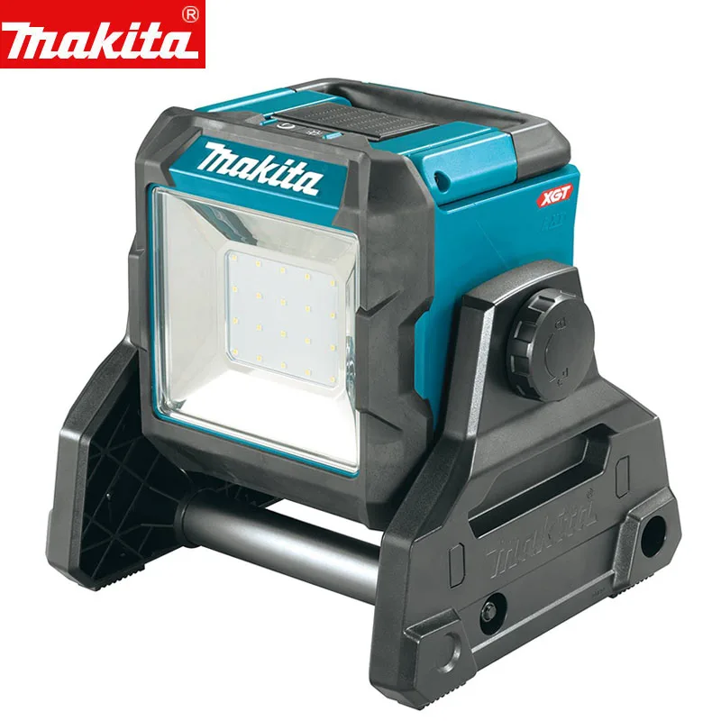 Makita-Luz LED de trabajo ML003G para escritorio, luz recargable ajustable con batería de litio de 40V, inalámbrica, resistente al agua y al polvo, IP65, para exteriores