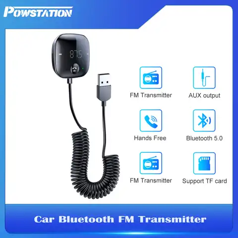 Автомобильный FM-трансмиттер с поддержкой Bluetooth 5,0 и mp3-плеером