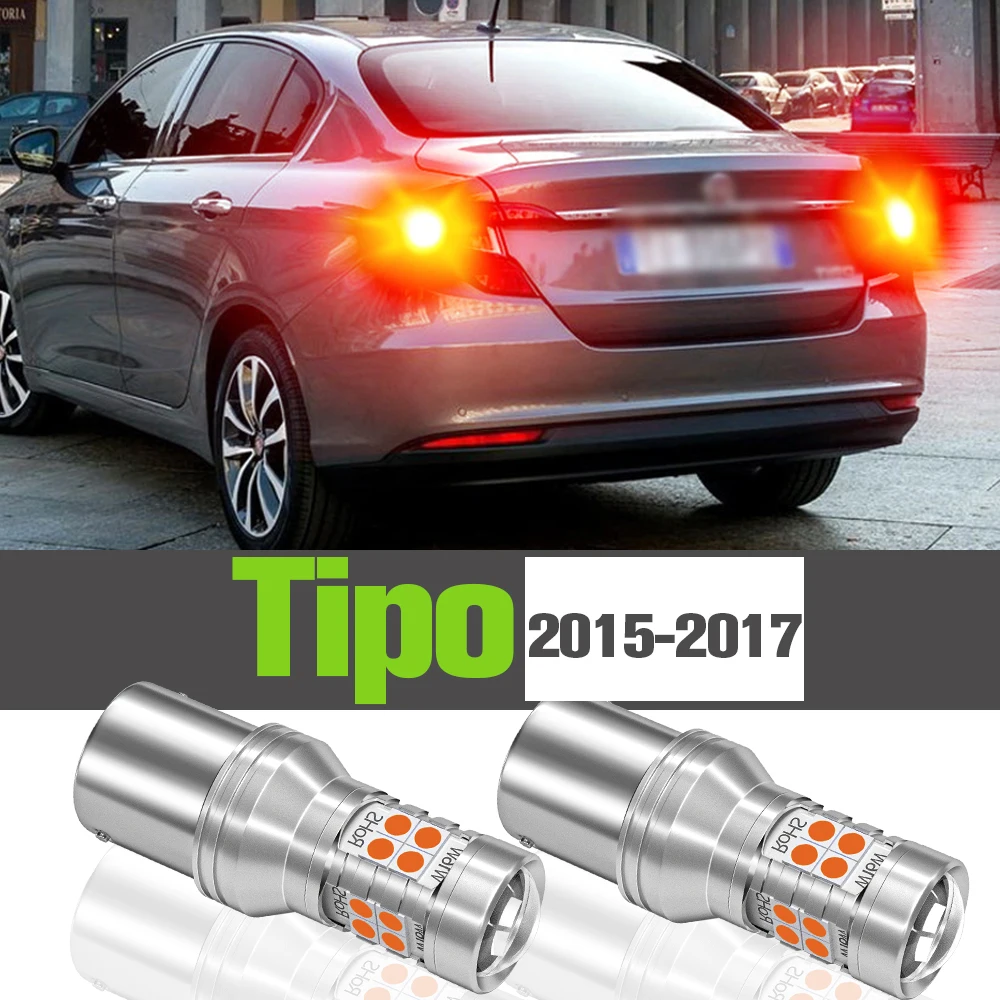 

2x LED Brake Light Accessories Lamp For Fiat Tipo 2015 2016 2017