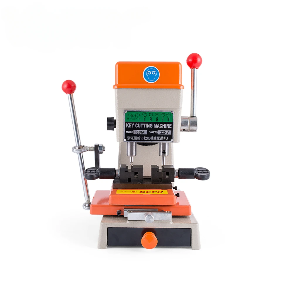 

368A Key Duplicating Machine Cutting Copy Duplicating for Making Keys Locksmith Tools Vertical Key Reproducing Cutter Defu