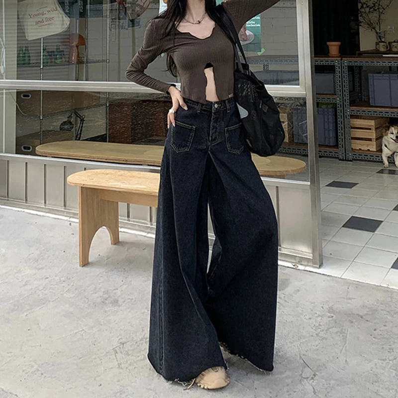Jeans larghissimi clearance