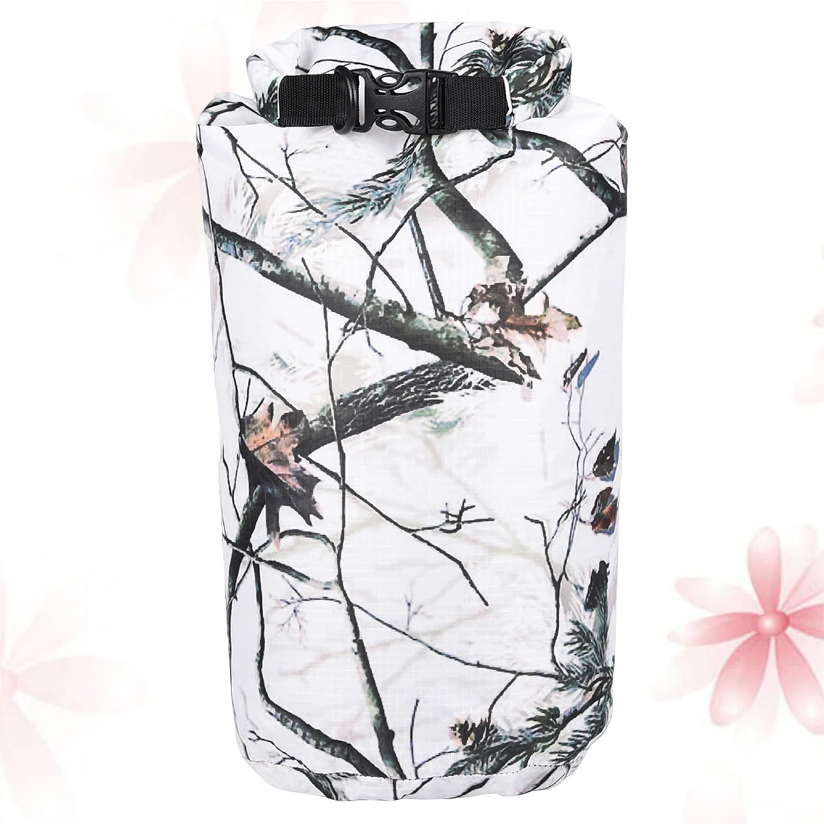 

8L Snow Pattern Camouflage Portable Waterproof Bag Waterproof Dry Bag Pack Sack for Swimming Rafting Kayaking River