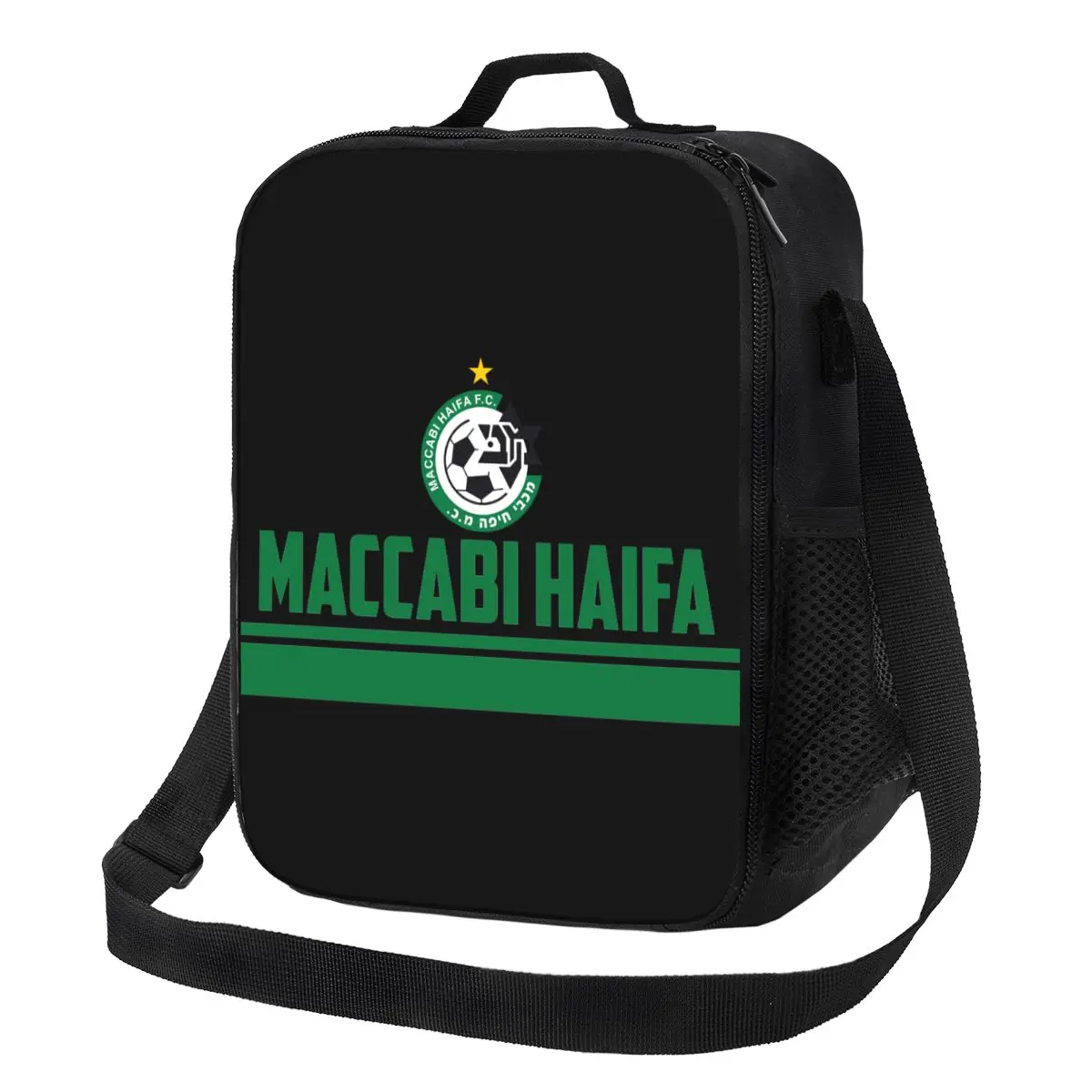

Maccabi Haifas теплоизолированная сумка для ланча Женская многоразовая сумка для ланча для детей школьный детский контейнер для хранения еды Bento