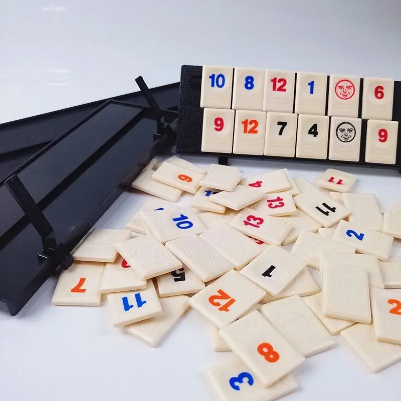 Быстрая движущаяся черепица румми из Израиля классическая настольная игра на 2-4