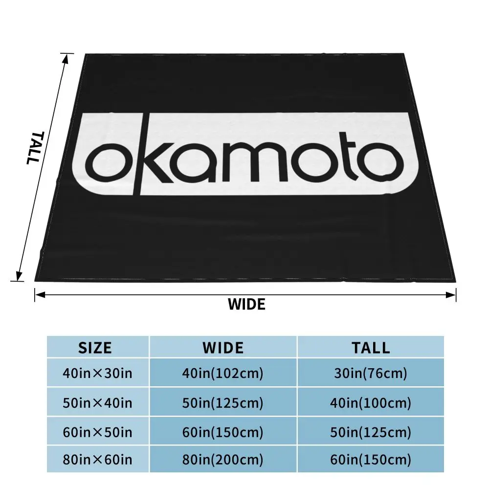 Okamoto плед флисовый