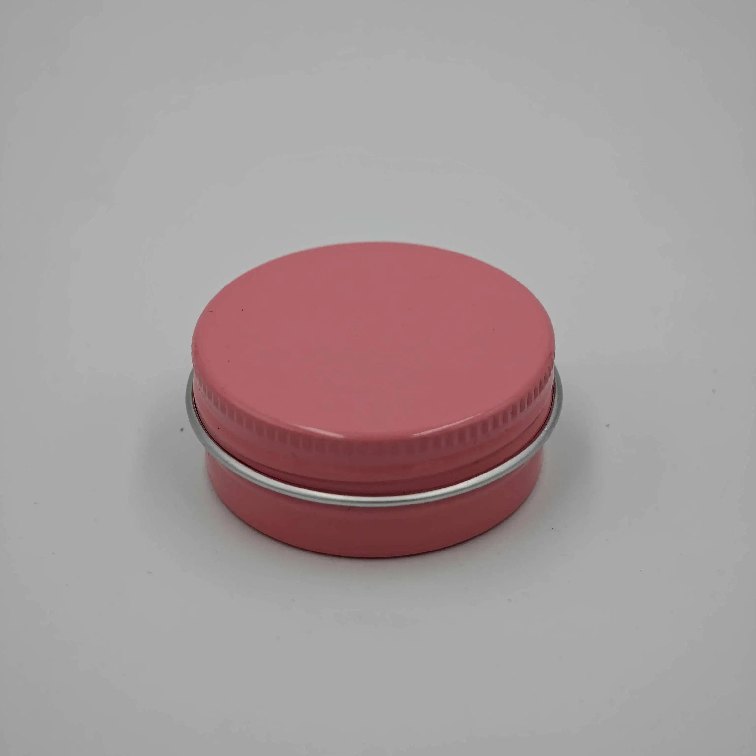 50 sztuk wielokolorowych pustych różowych aluminiowych puszek z zakrętką 15g Metalowe pojemniki na świece przyprawy i pudełko do pakowania