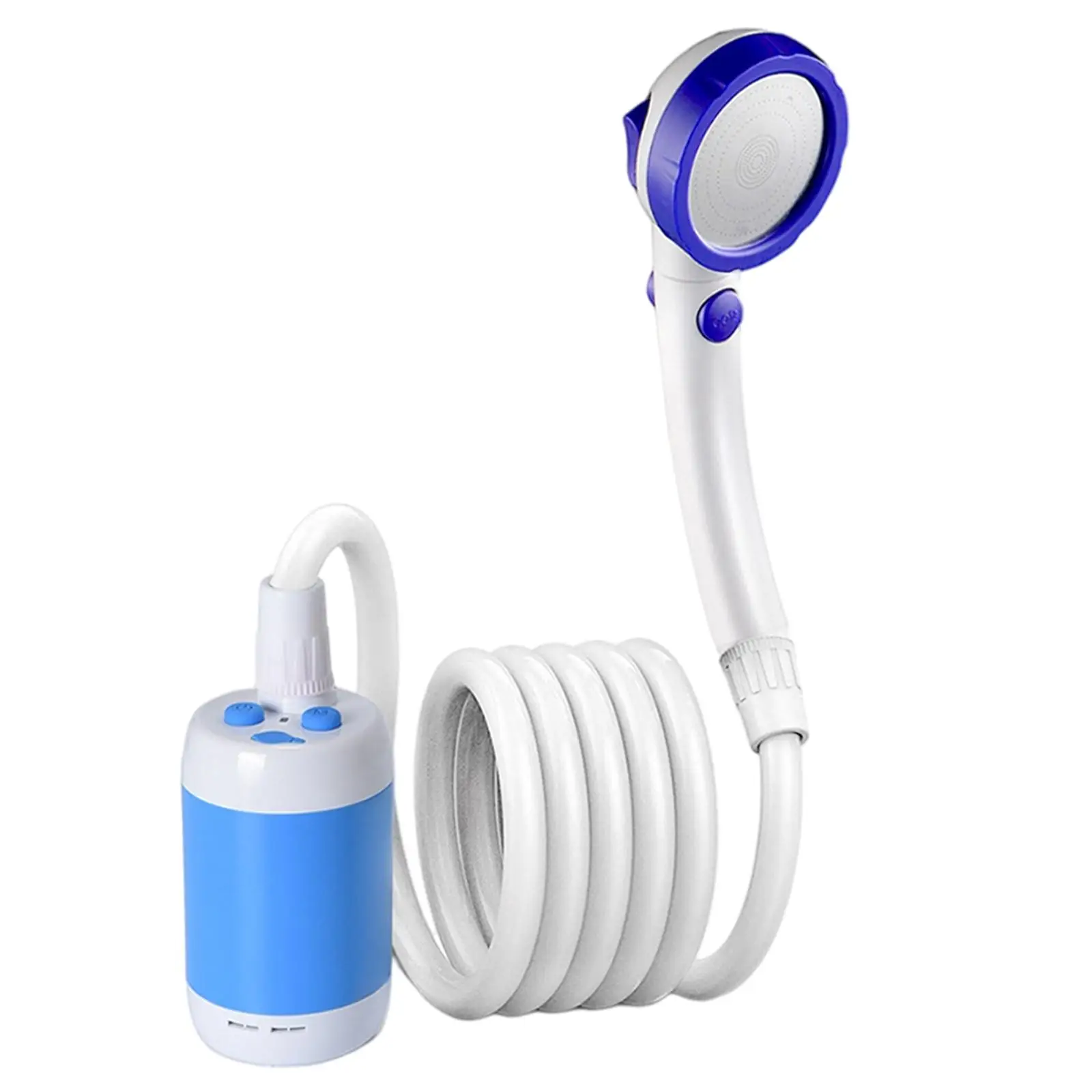 

Camping Shower Kit for Car Outdoor Travel hiking 3 Speed Portable Shower with Rechargeable Battery Showerhead Traveling Camper