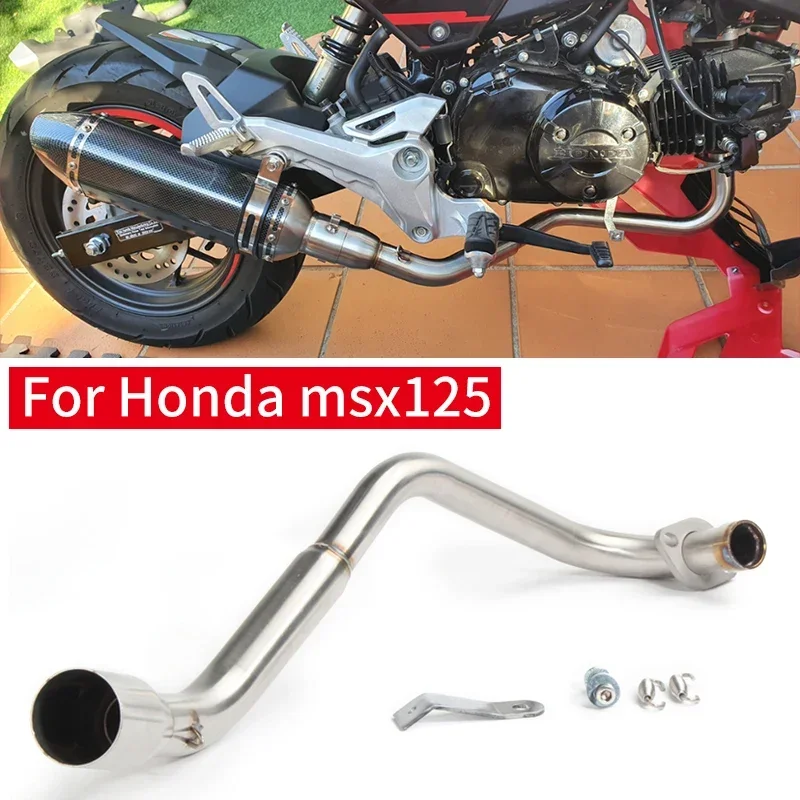 MSX125 MSX 125 M3 мотоциклетный глушитель полной системы без шнуровки для honda grom