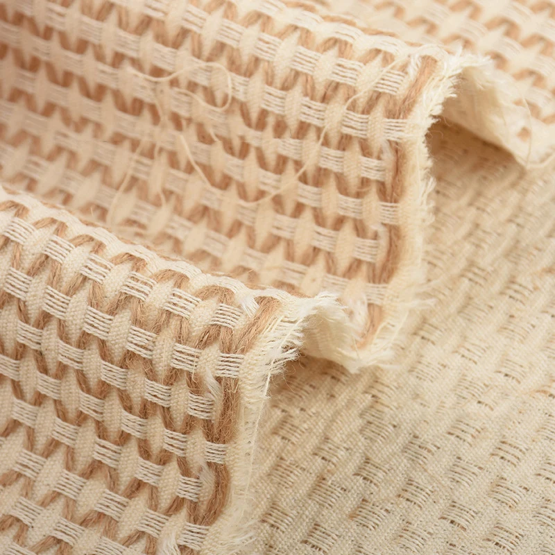 

Высококачественная утолщенная жаккардовая ткань из хлопка и льна, 155x90 см, окрашенная вручную, для подушек «сделай сам», для багажа, домашнего шитья, текстильная скатерть