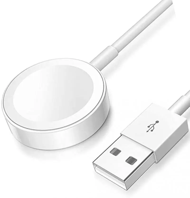 

Portable QI Smart USB Watch Charger Cable Magnetic Wireless Charging Dock For Apple IWatch Series 7 6 5 4 3 2 SE Applewatch Cord