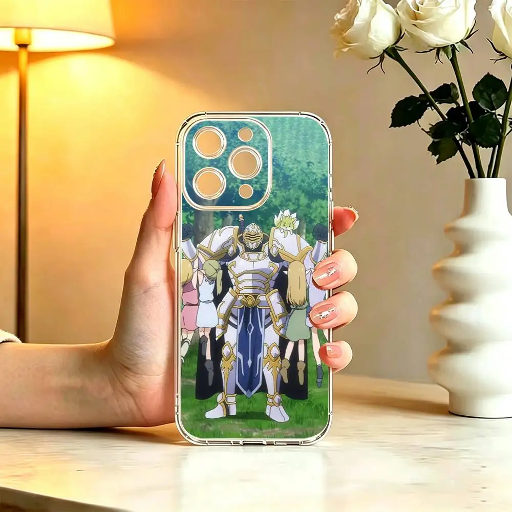 Фото Чехол для телефона Gaikotsu Kishi sama Arc для iPhone 17 16 15 14 13 12 11 Mini Pro Max Plus, прозрачный №2