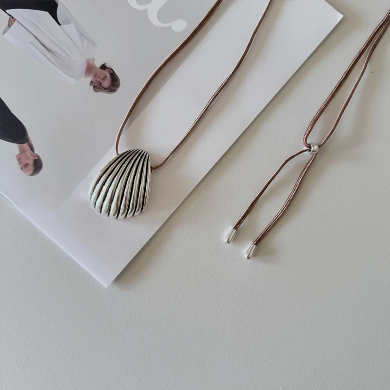 [New] Pendant Necklace Women 2024 New Long Sweater Chain Light Luxury High-Grade Sense Accessories