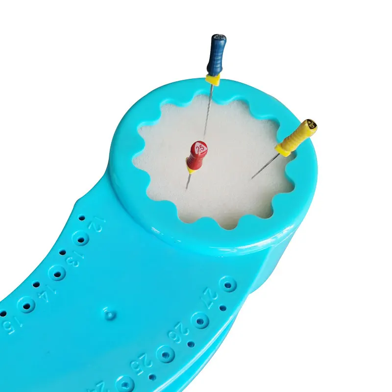 Dental Endo Files Test Board Horn shaped Measuring Block Reamer Measure Ruler For Endodontic File Instrument | Красота и здоровье