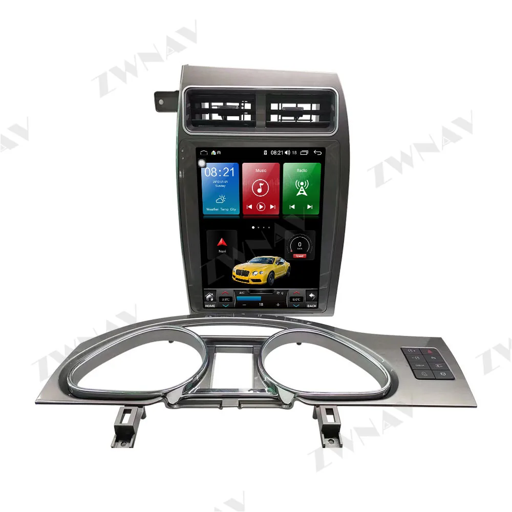 

ZWNAV Android 11 6+128G For Audi Q7 2002-2015 Car Radio DSP Carplay GPS Navigation Head Unit Multimedia Player Auto Tape Recorde