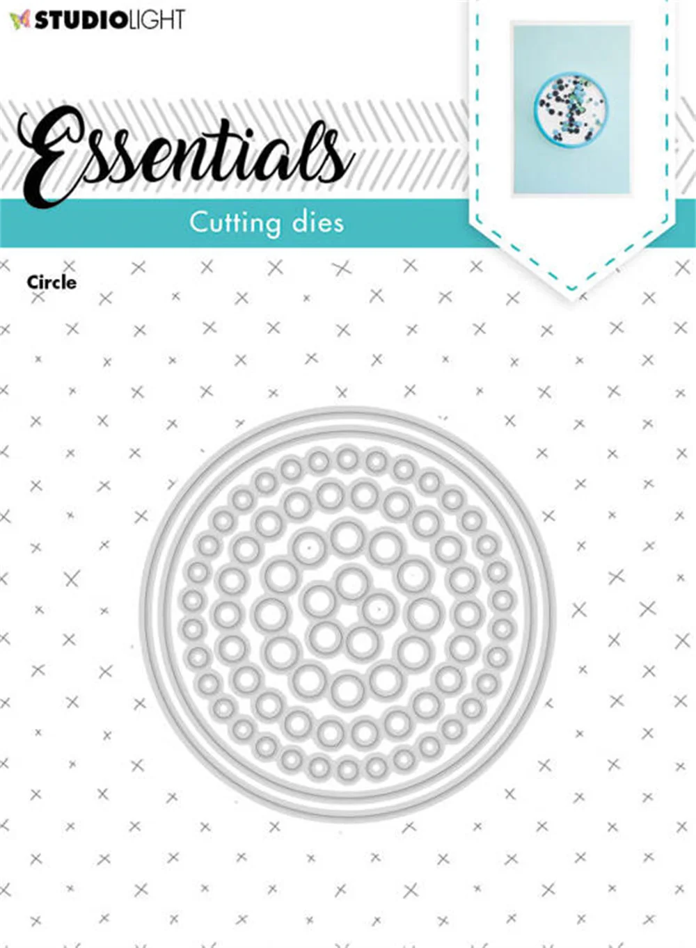 

Hot Sale Circle Metal Cutting Dies Scrapbooking Paper Template Handmade Diy Greeting Card Mold Decorate Craft Embossing Stencils