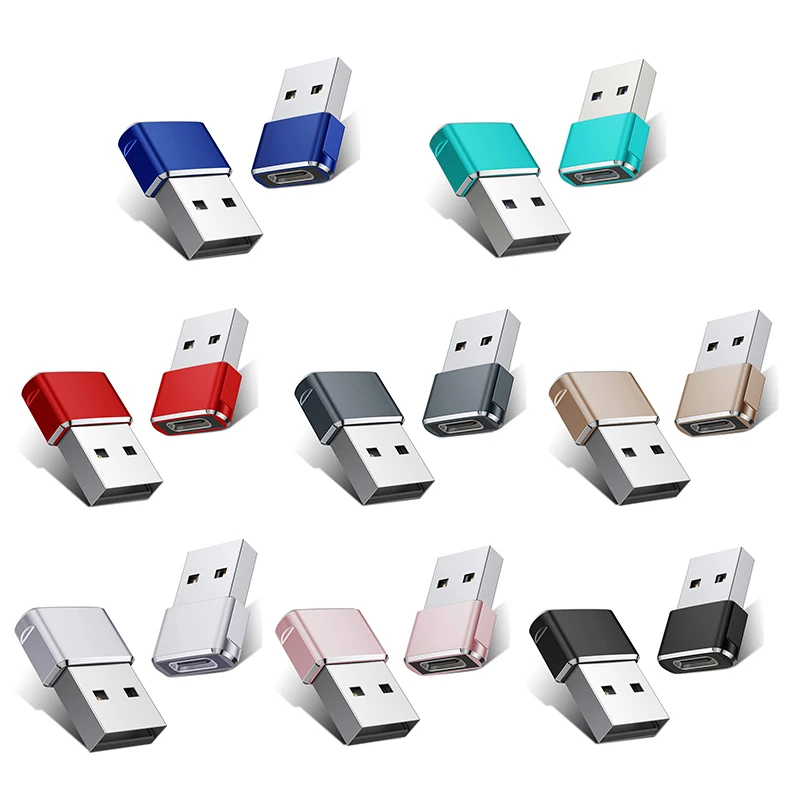 

Data Transfer Cable Adapter Portable Charging Adapters High Speed Usb C Female To Usb Male Adapter 480 Mbps Usb Type-c Hub