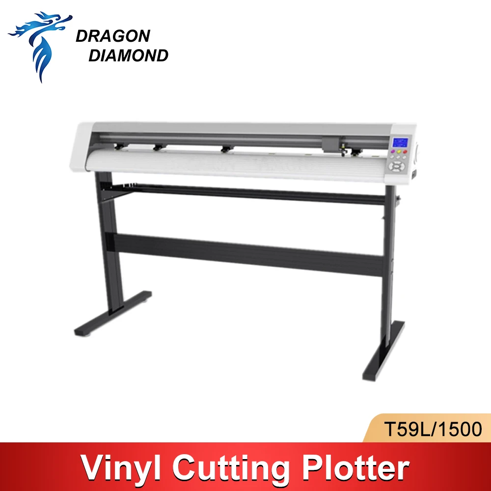 DRAGON DIAMOND Vinyl Plotter Cutting Plotter T59L/1500mm Manual Contour