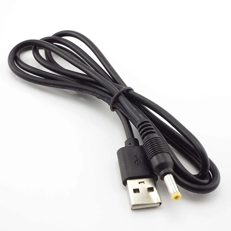 1 м USB тип A штекер разъем к DC 5 5x2 мм 3 x 2 питания Удлинительный кабель