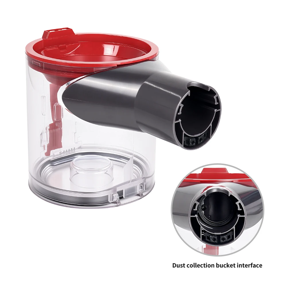 Фото Сменный контейнер для мусора для пылесосов Dyson V7 V8 SV10 SV11, ручной беспроводной пылесос, аксессуары, запасные части. №5