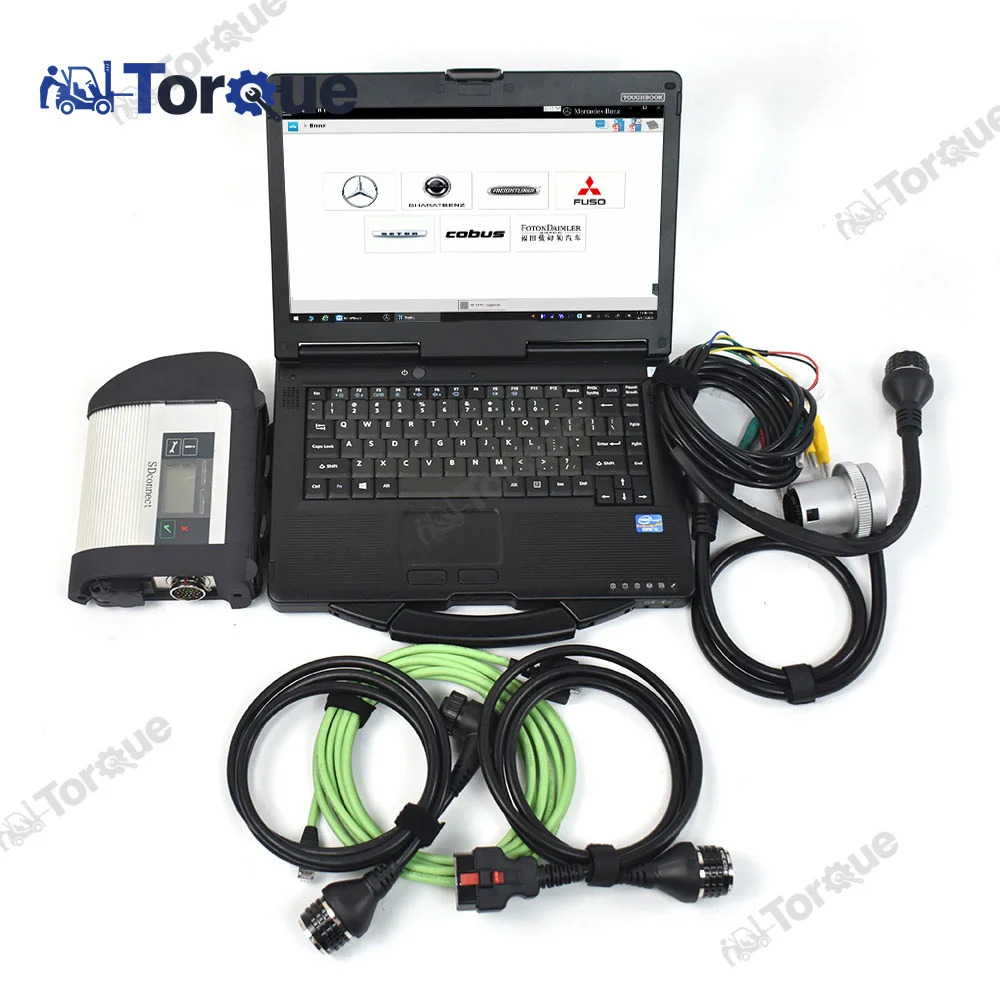 MB star c4 sd Подключение C4 Wifi PK мультиплексор xentry das для benz грузовик автомобиль