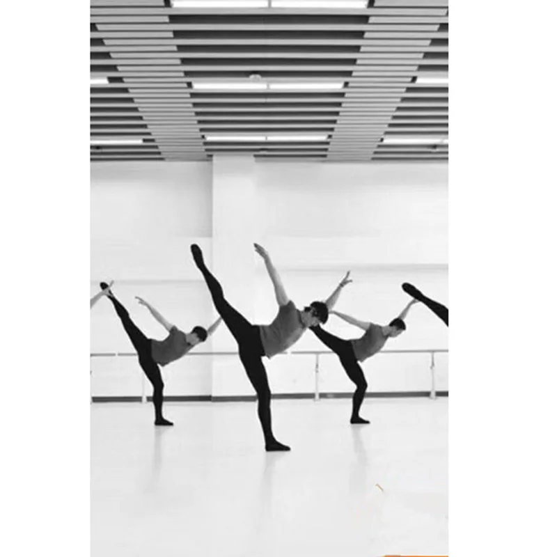 Эластичные балетные колготки танцевальные хлопковые леггинсы из спандекса