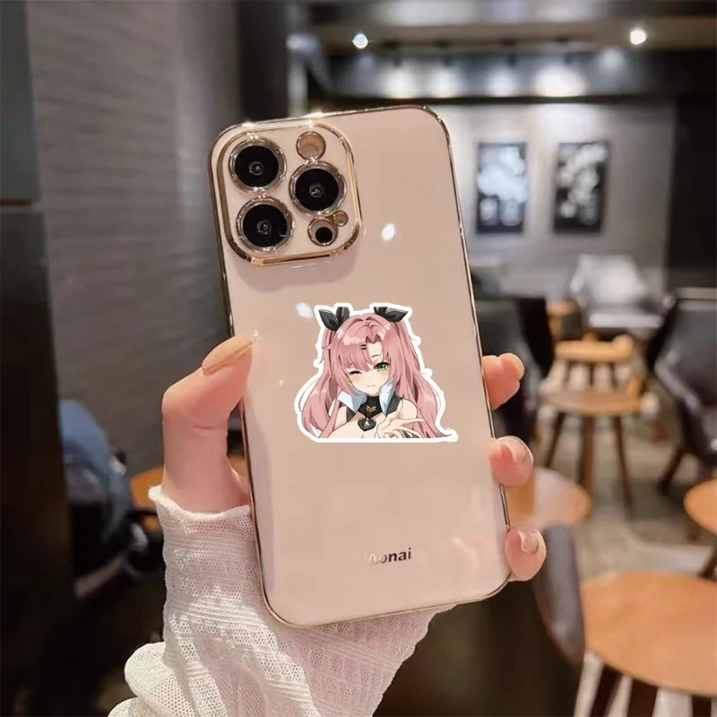 Наклейки в виде граффити с героями игры Zenless Zone Zero 10/50 шт.