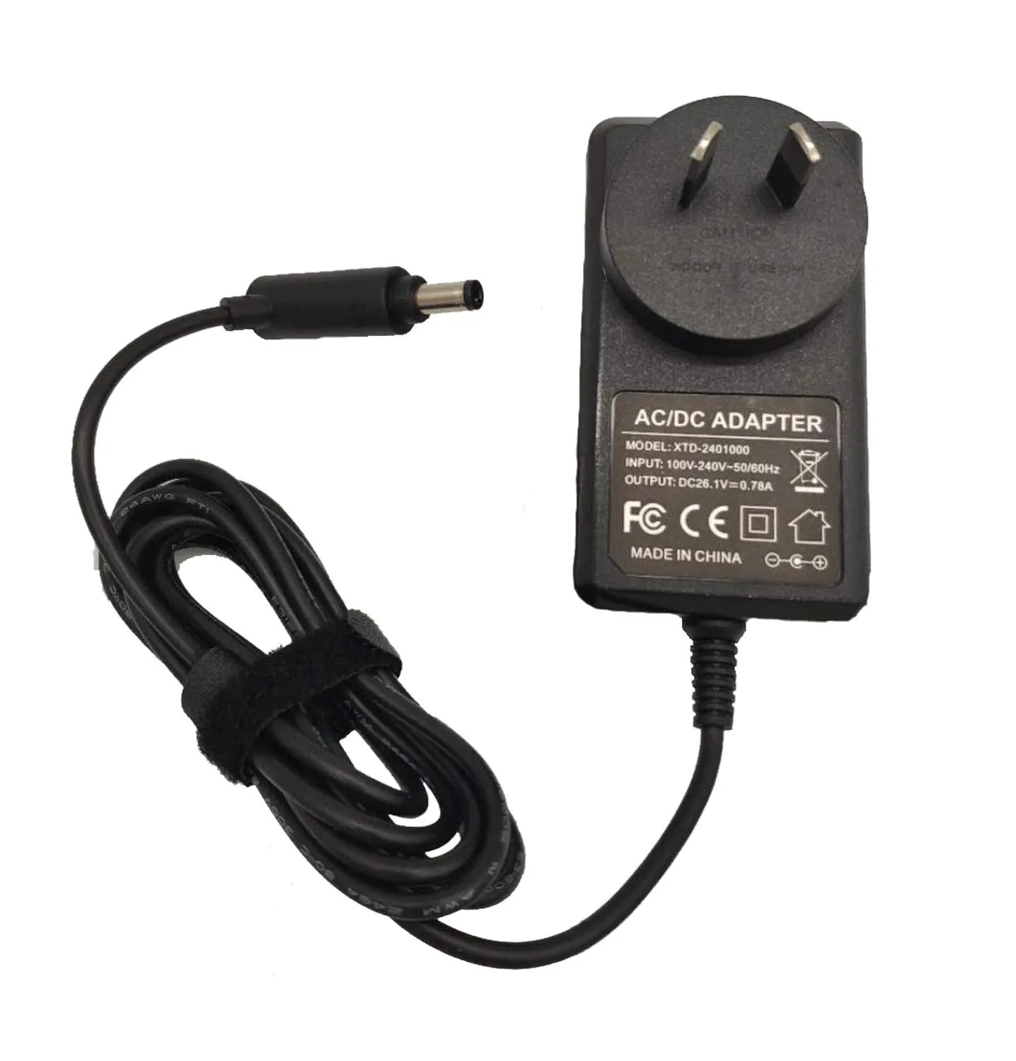 

Practical Battery Charger Vacuum Cleaner Charger AC 110V-240V 50/60Hz Power Cable Plug
