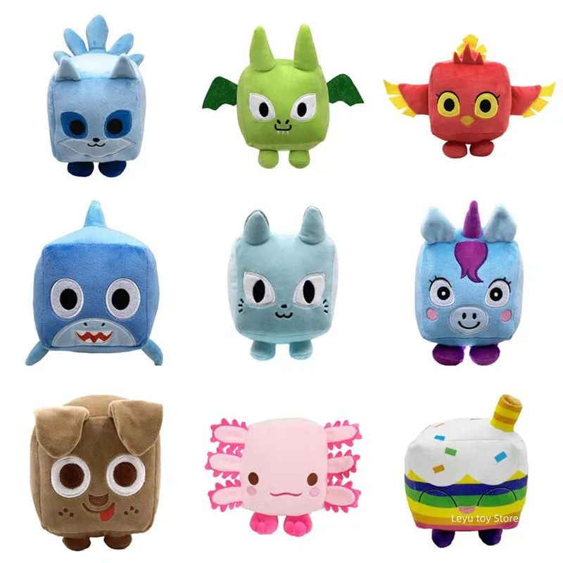 

Big Games Cat Plush Toys Blue Cat Doll Pet Simulator X Cat Axolotl Plushies For Kids Children Christmas Gift