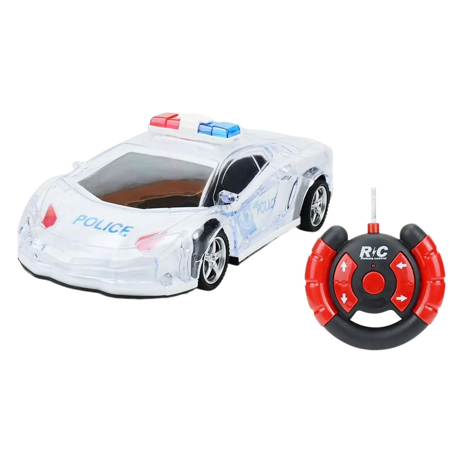 

Electronic Toy Cars with Light Early Educational Toys Patrol Car for Gifts
