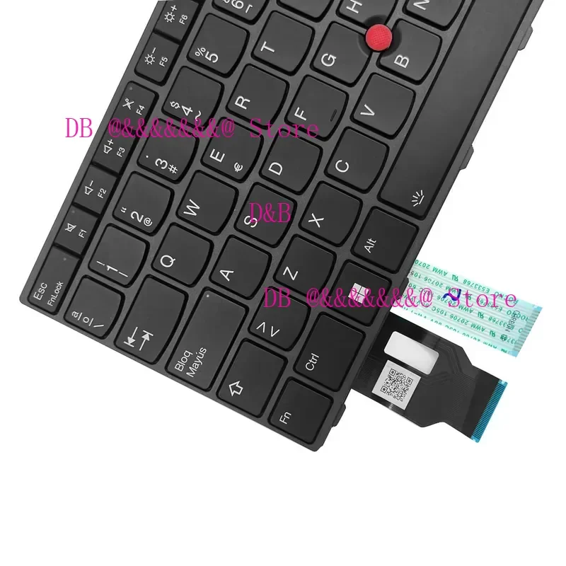 Фото Замена клавиатуры с подсветкой для LENOVO ThinkPad P14s Gen 3 (21J5 21J6 21AK 21AL) с раскладкой SP tbii №4