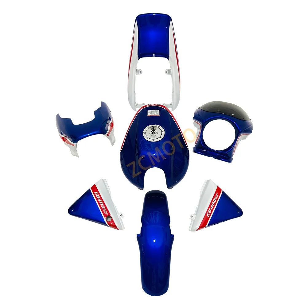 Комплект обтекателя корпуса мотоцикла из 7 штук с топливным баком без датчика