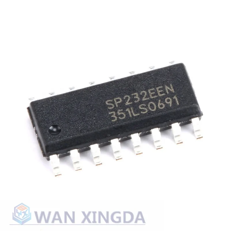

New Original Electronic Components 5V SOIC-16 Transceiver IC Chip SP232EEN-L/TR For Arduino