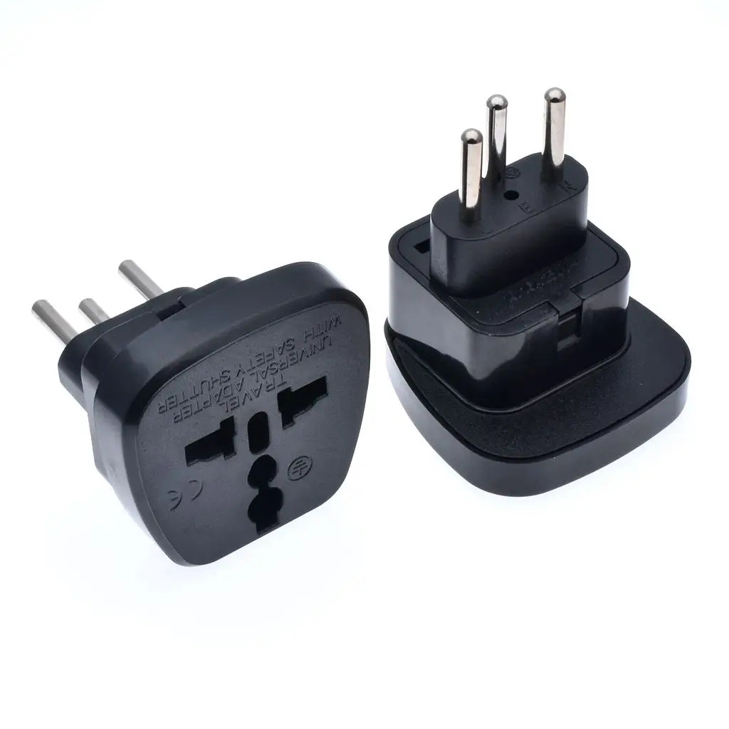 

1pcs/lot safty gate Switzerland Swiss Travel Plug Adapters Universal US UK AU EU to Swiss Electrical Power Plug Adapter