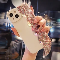 diamond jewelry womens luxury case for iphone 11 12 13 pro max silicone lens all inclusive cover for iphone 11 12 13 phone case