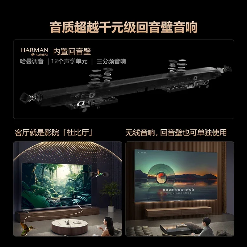 55/65/75 A5D Pro 4K со встроенной стеной и ультравысокой четкости мини-светодиодный