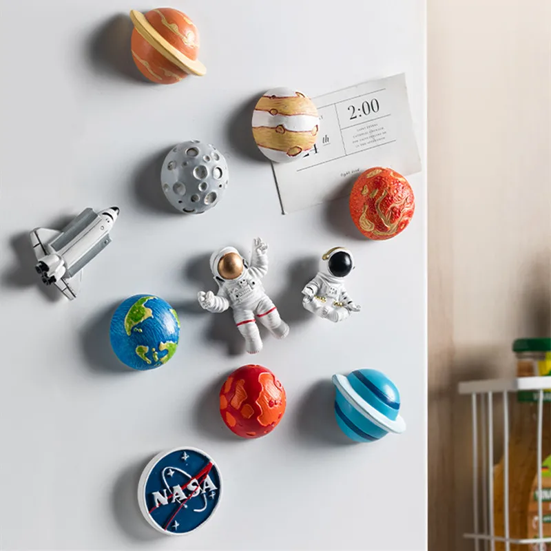 3D наклейка на холодильник персонализированное креативное украшение Lodestone