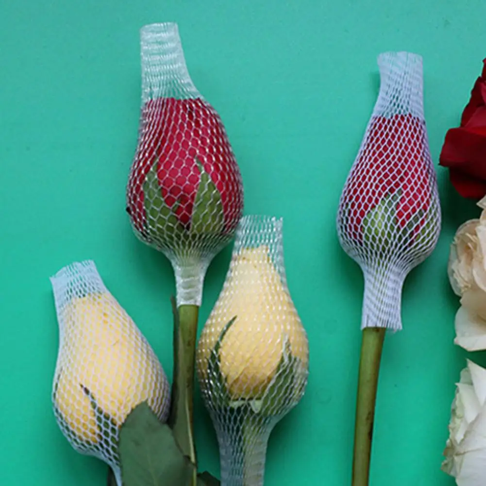 

50Pcs Makeup Brush Protectors Useful Lightweight Reusable for Home Makeup Brush Net Set Cosmetic Brush Covers